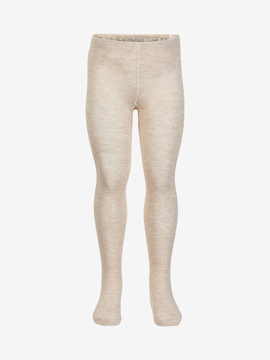 Beige strumpbyxor till flicka från Minymo Stylenr 5082