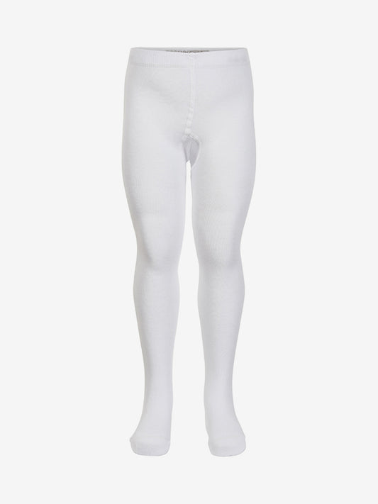 Vita strumpbyxor till flicka från Minymo Stylenr 5082
