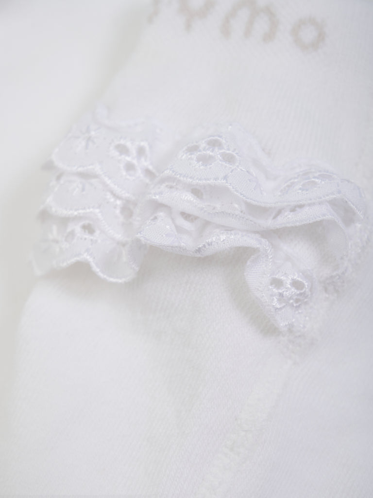 Strumpbyxor spets på rumpan