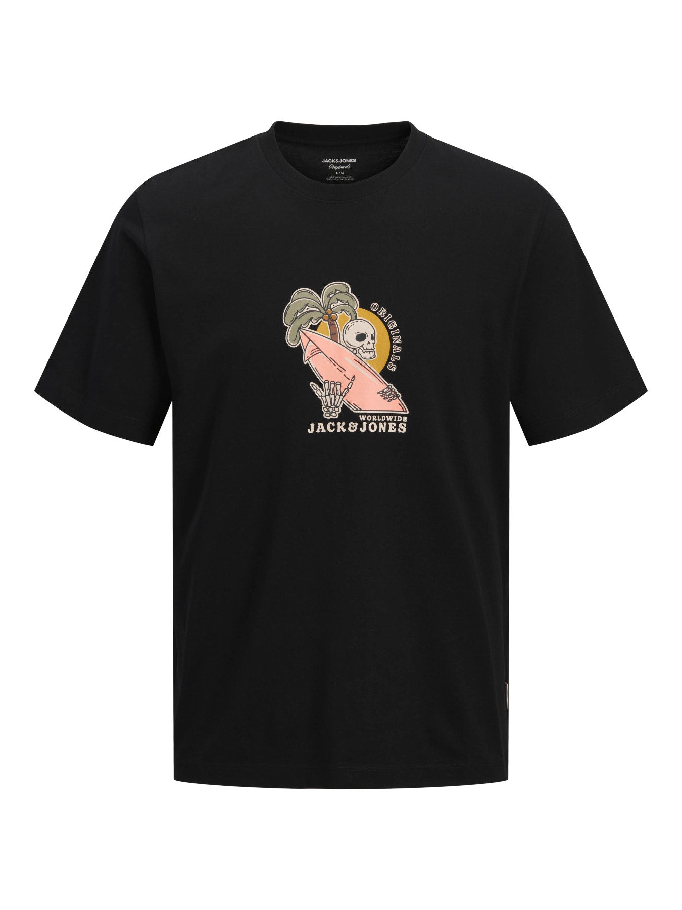 Svart kortärmad t-shirt med dödskalle tryck till ungdom kille. T-shirt med pirat döskalle till pojke. Barn och ungdoms kläder i ekologisk bomull från Jack & Jones.
JORCASSIS SKULL TEE SS CREW NECK JNR
12297181