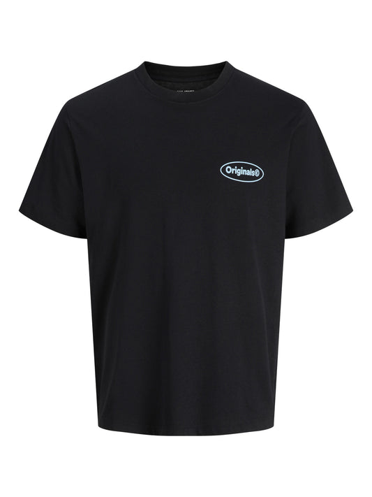 Svart t-shirt till ungdom kille med backprint melon från Jack and Jones.
JORRIVIERA VINTAGE POSTER BACK TEE JNR
12297242