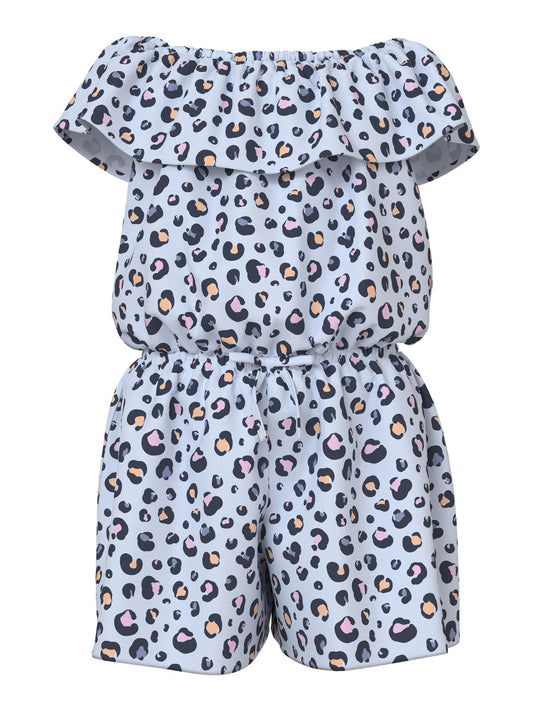 Ljus blå mönstrad playsuit till flicka. Shorts med volang topp som sitter ihop från Name it.
NKFVINAYA SS PLAYSUIT FFFFF NOOS
13215907