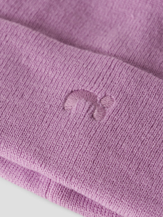 Name It Malik lila rosa stickad mössa för barn kids unisex – 13233469