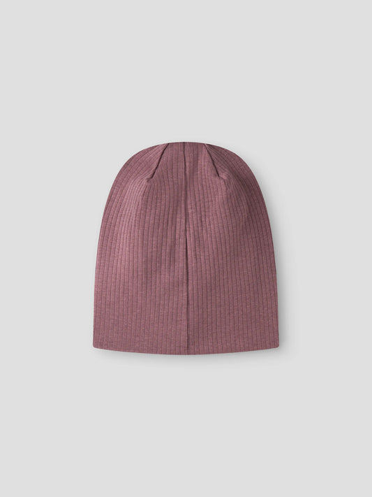 Name It Kids Mex ribbstickad gammelrosa mössa unisex för barn – 13238331