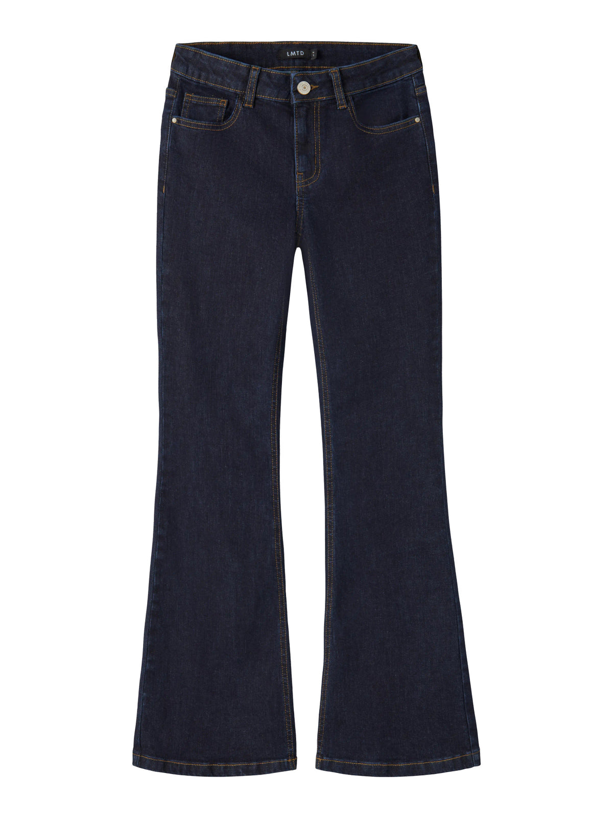 LMTD Libling mörkblå low waist flared jeans för flicka ungdom med utsvängda ben – 13249634