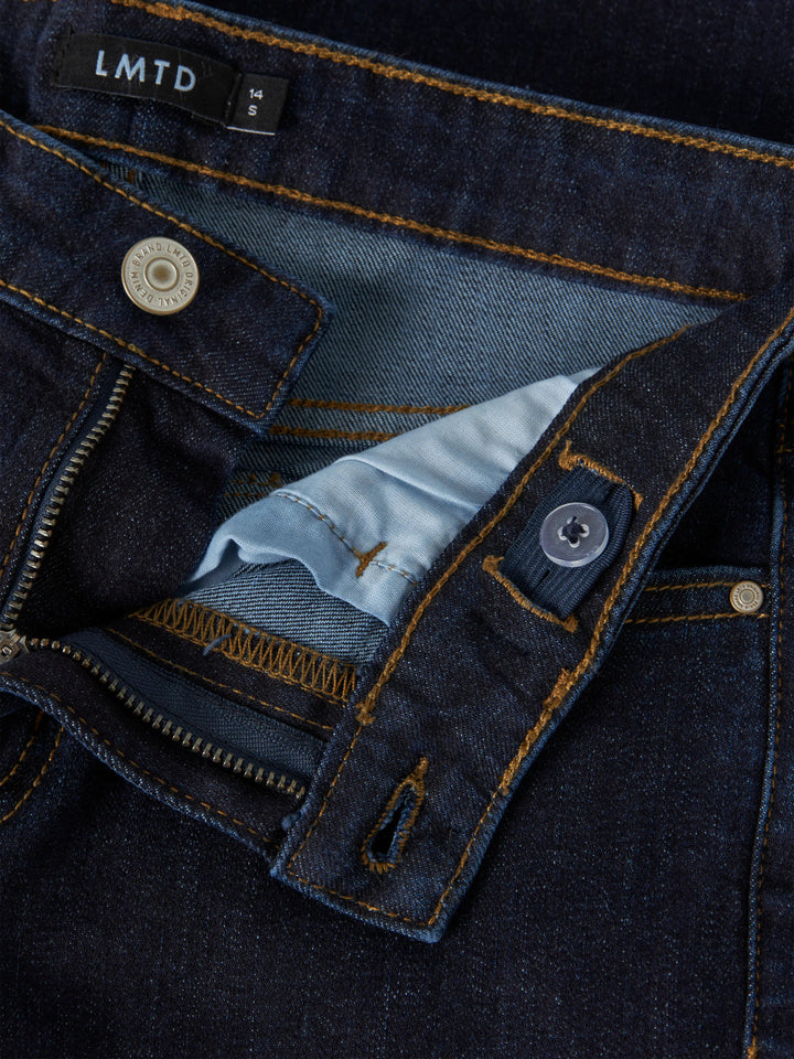 LMTD Libling mörkblå low waist flared jeans för flicka ungdom med utsvängda ben – 13249634