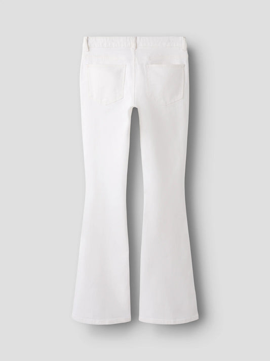 Vita utsvängda flared jeans till ungdom tjej. Vita jeans bootcut till flicka. low waist jeans vita till tjej.
NLFBICE TWI LW S FLARED PANT
13254777