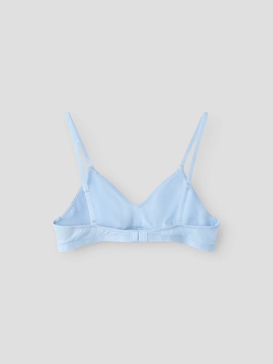 LMTD Nantelle 2-pack bralette för ungdom i Windsurfer och Black med reglerbara axelband