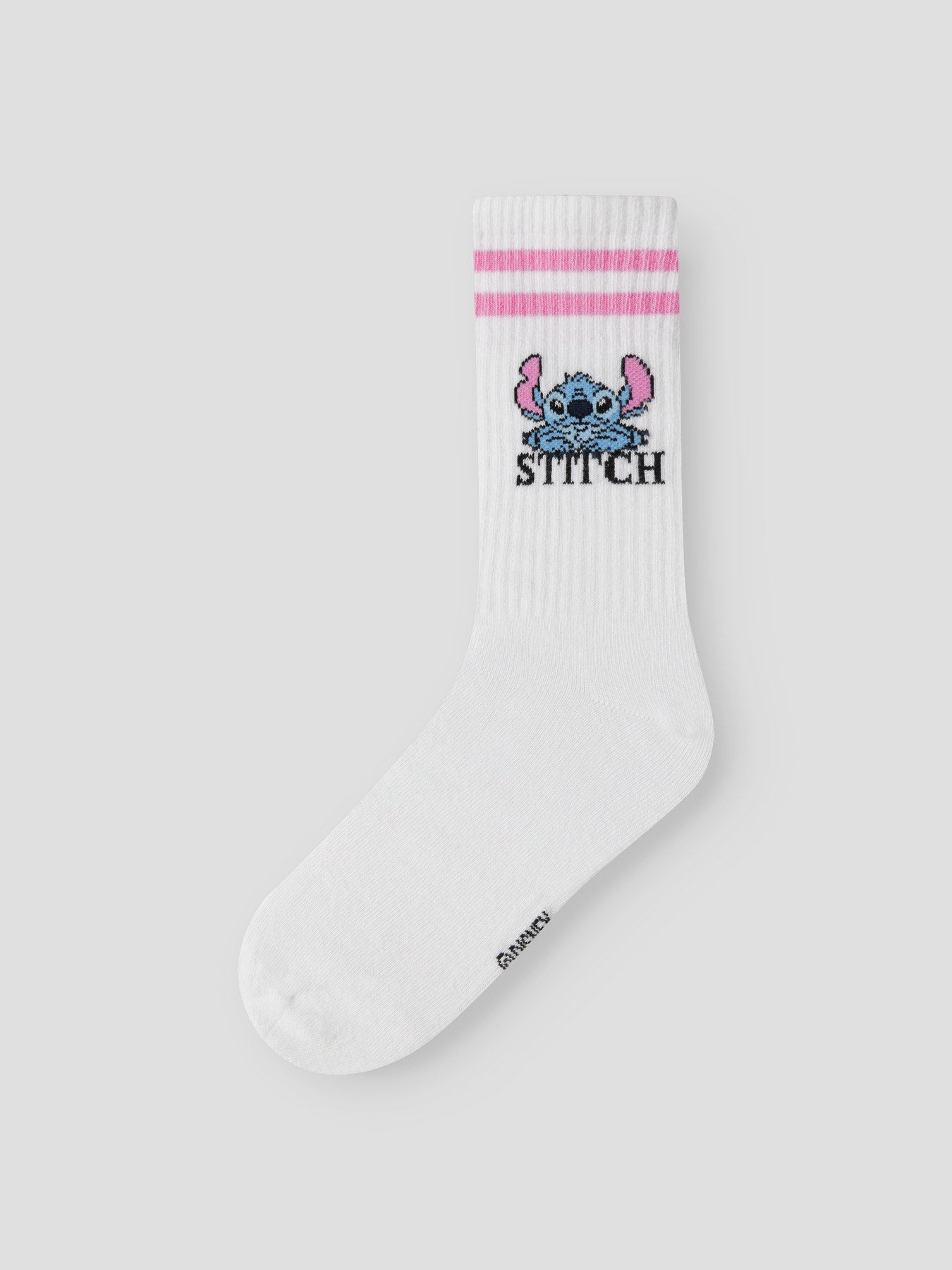 Vita tubstrumpor, tennis strumpor med Stitch och rosa ränder. Strumpor till flicka från Name it.
NKFAFTARA STITCH TENNIS SOCK WDI
13255735