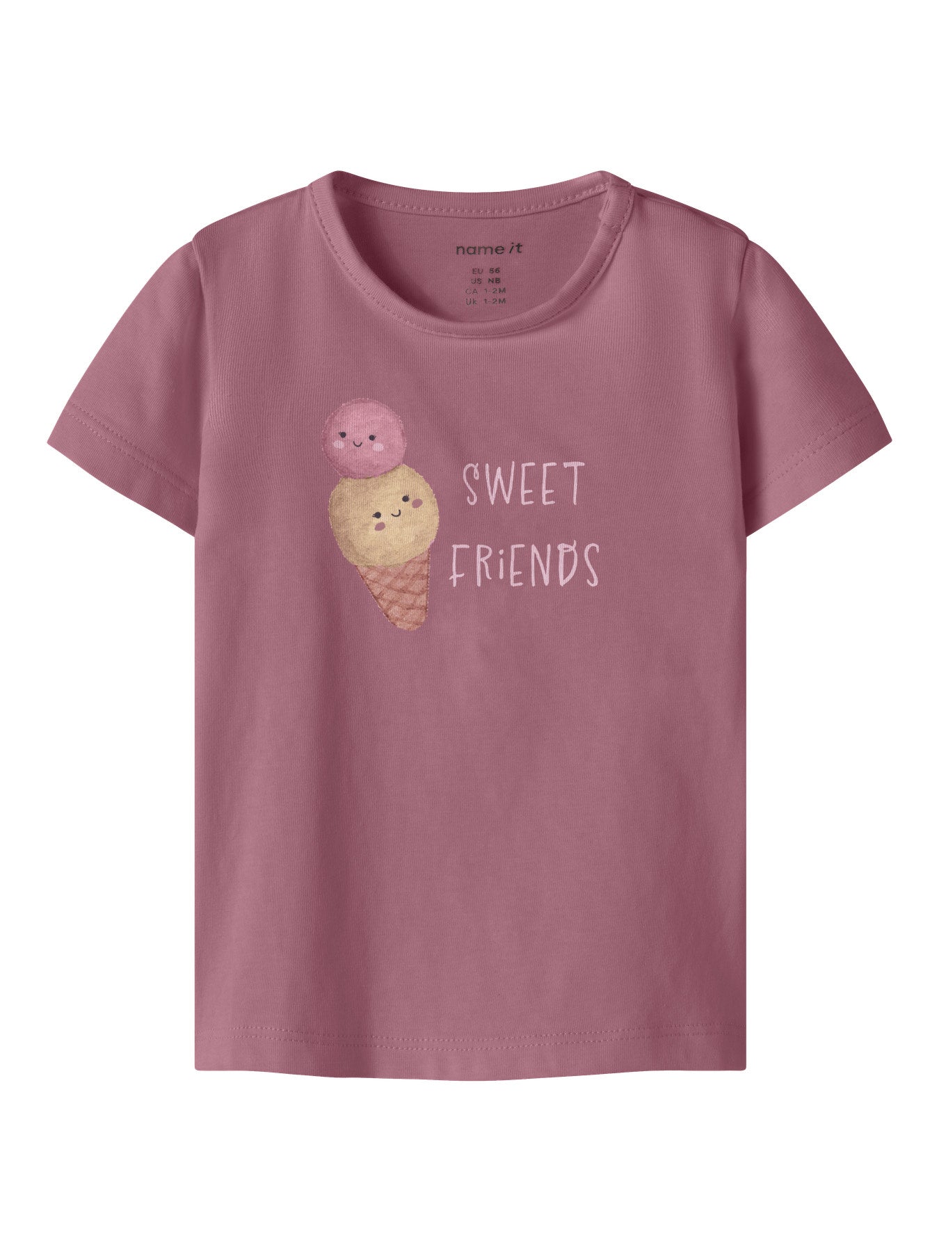 Gammel rosa kortärmad baby t-shirt till bebis flicka. Ekologiska baby kläder till nyfödd bebis flicka. Rosa bebis kläder till flicka från Name it.
NBFJACOBA SS TOP BOX
13256605
