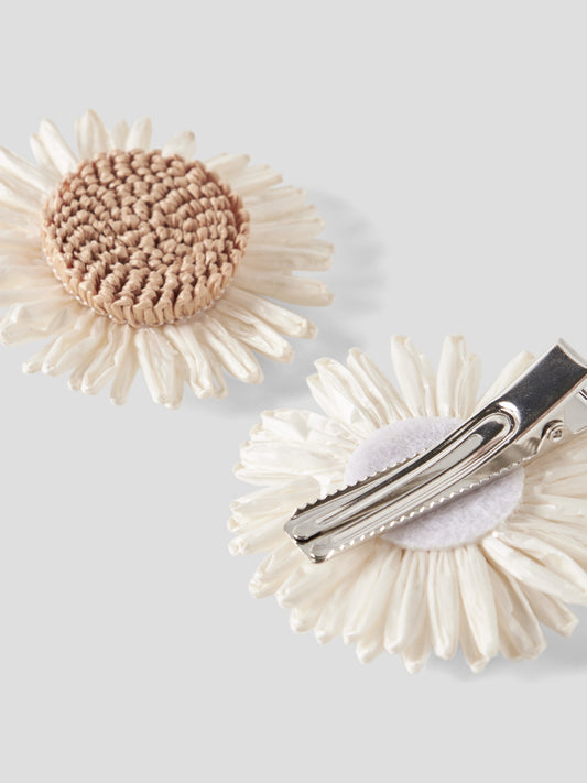 Vita och brun beige blomma hårspännen 2 pack till flicka. Hårspänne blom formade från Name it.
NKFJANINA 2P HAIRCLIP
13256710
