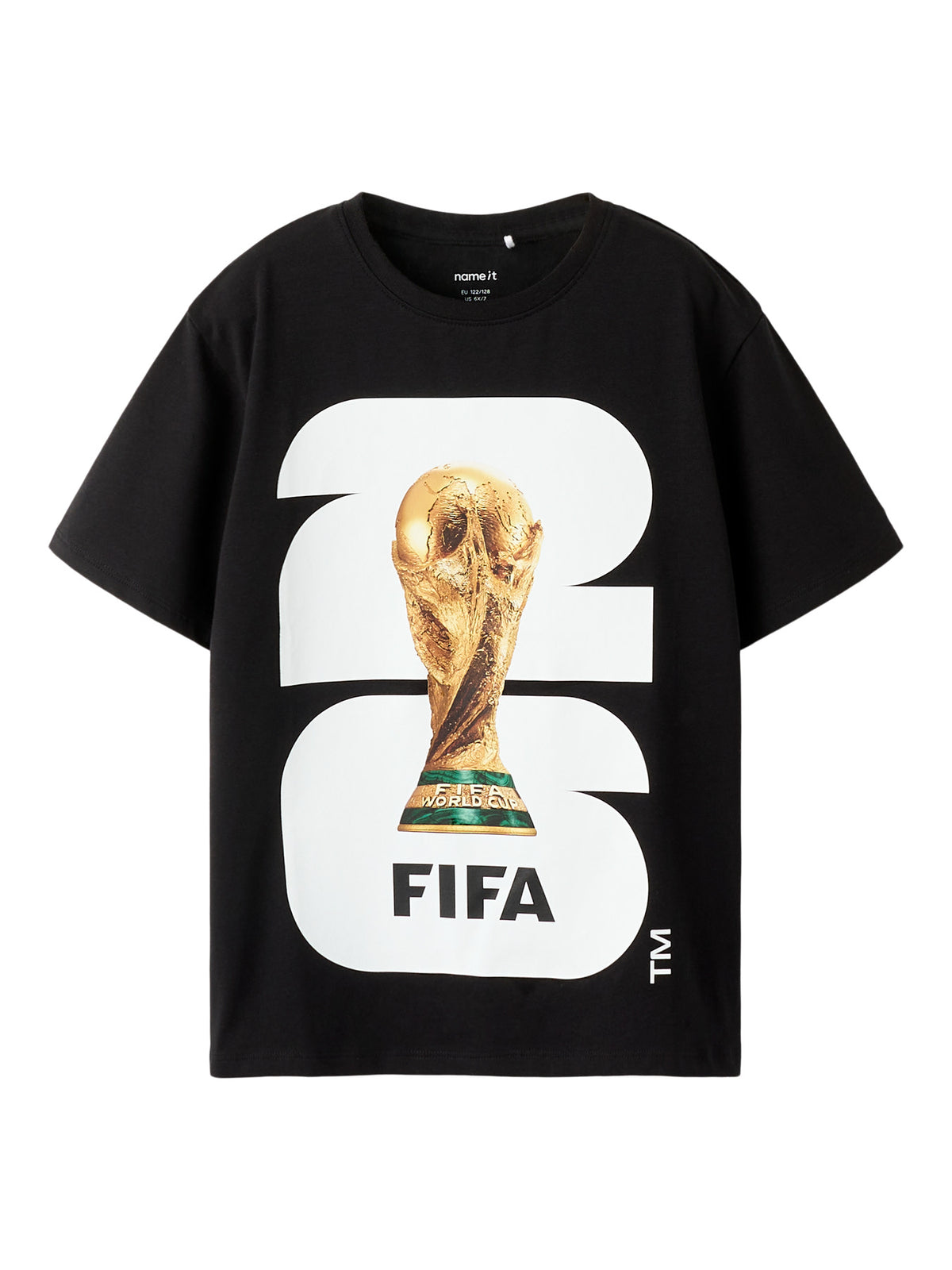 Svart FIFA t-shirt, kortärmad tröja till pojke. Fotbolls tröja FIFA pokal till kille från Name it.
NKMMALLE FIFA SS NREG TOP OUS
13256993