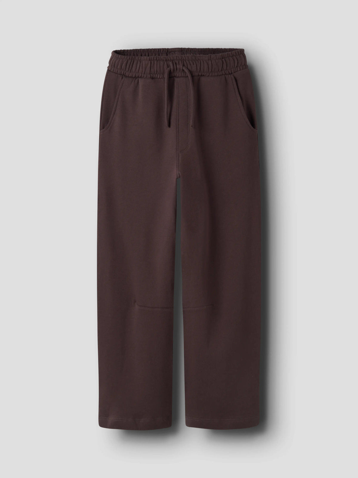 Name It Oden Barrel mörkbrun mjukisbyxa pojke kids med justerbar midja och fickor