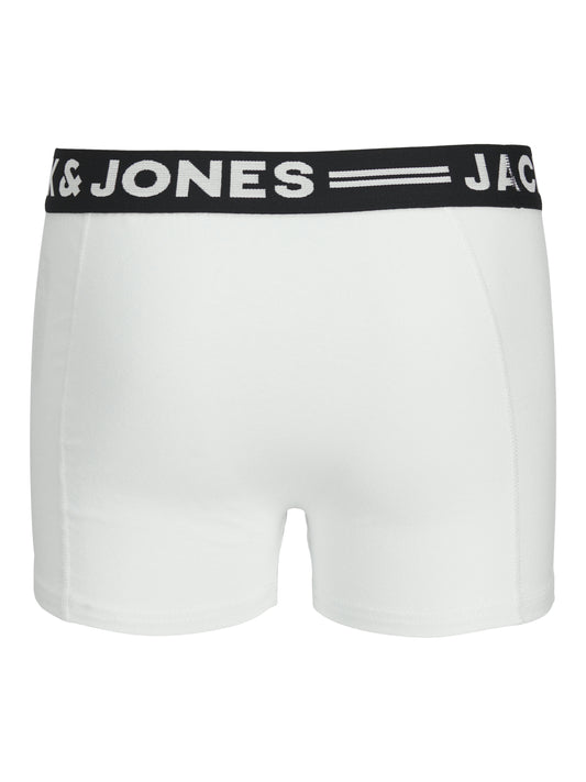3-pack kalsonger från Jack & Jones i svart, vitt och grått. Boxerhorts till ungdom kille från Jack&Jones.
SENSE TRUNKS 3-PACK NOOS JNR
12149293