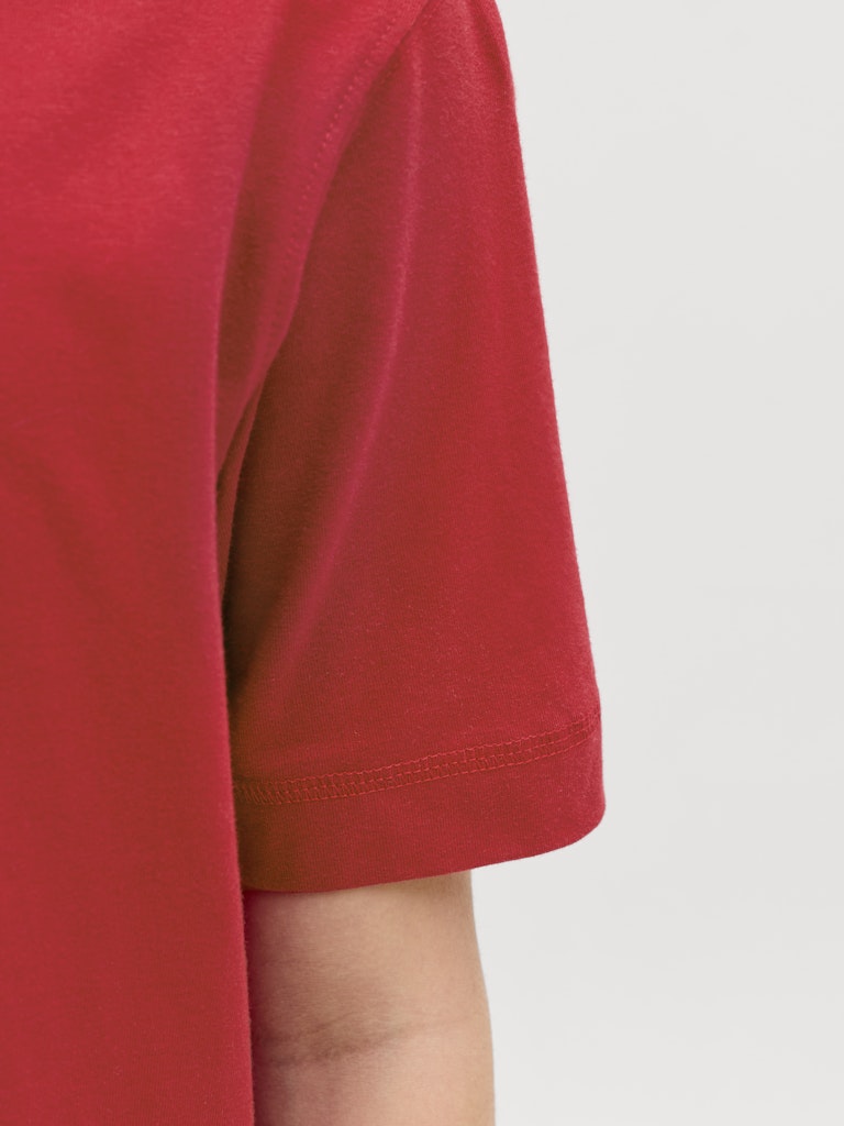 Röd rundhals t-shirt till kille. Ungdomskläder från Jack & Jones.
JORNORREBRO EMB TEE SS CN NOOS JNR
12284052