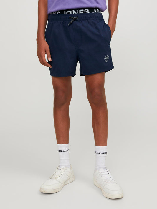 Blå badshorts för ungdom kille
