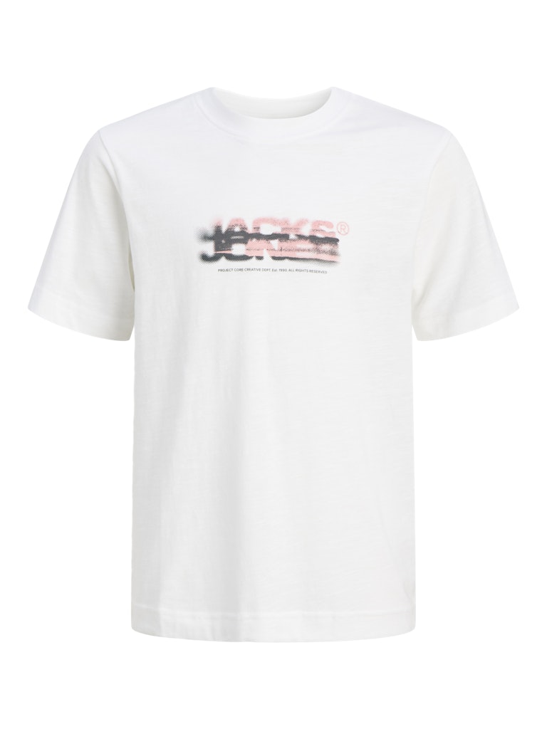 Vit kortärmad t-shirt med text Jack and Jones på bröstet. En vit enkel t-shirt till pojke ungdom perfekt för varje dag till snygga shorts eller byxor.
JCOSAGO LOGO SLUB TEE SS CREW NECK JNR
12278709