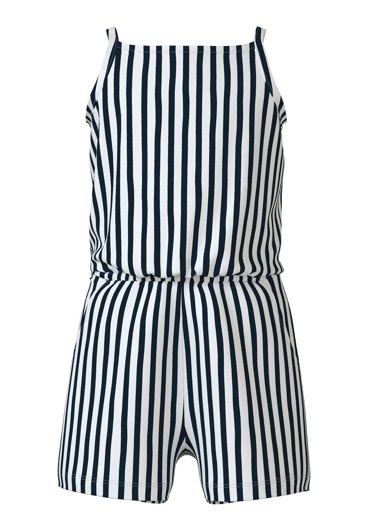 Randig jumpsuit shorts och linne med smala axelband till flicka, tjej från Name it.
NKFVIGGA STRAP SUIT F1
13215236