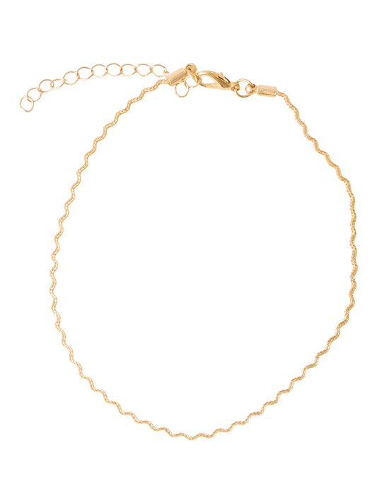 Guld färgat armband från LMTD i vågig modell till tjej. Armlänk, smycke till flicka barn och ungdom.
NLFALKES BRACELET
13248209