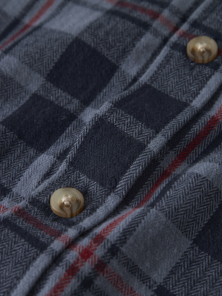 Blå rutig hoodie skjorta i flanell till pojke. Overshirt till kille barn och ungdom från Nameit.
NKMRUSSEL OVERSHIRT WH
13249419