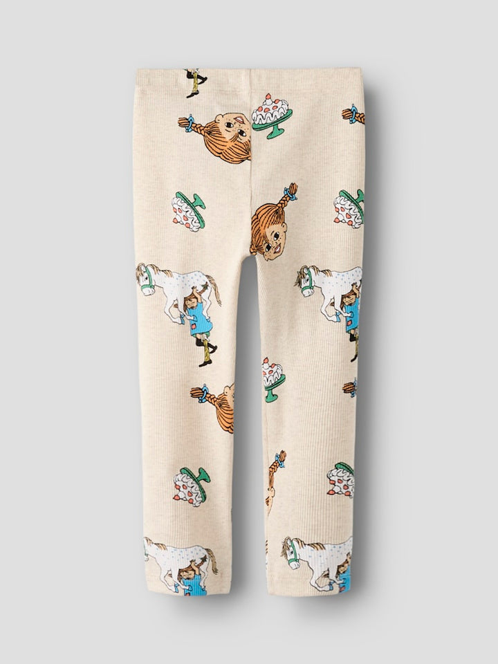 Pippi Långstrump byxor, ribbade leggings med pippi och Lilla Gubben.
NMFSOCA PIPPI LEGGING SKY
13254864