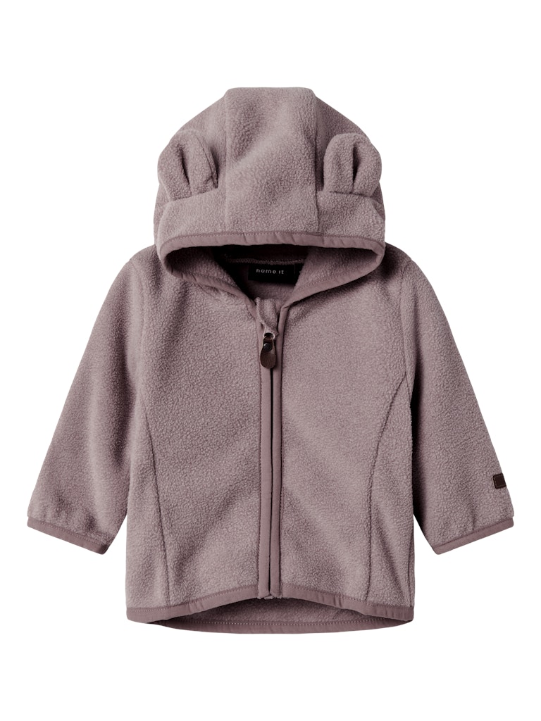 Rosa bebis fleece jacka till baby flicka. Sött fleecejacka med luva och öron.
NBNMEEKO FLEECE JACKET MELANGE
13243867