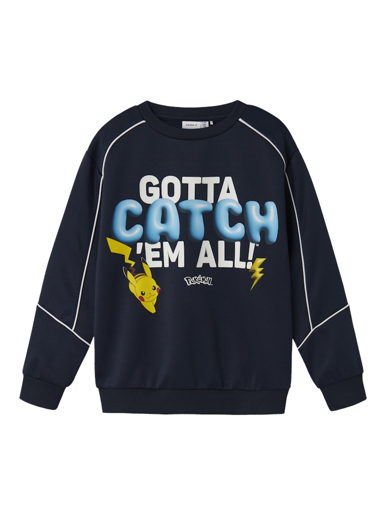 Blå Pokemon tröja i sweat lite tjockare kvaliet. PokemonTröja till pojke, kille.
NKMSIDNEY POKEMON NREG POLY SWEAT SKY
13247268
