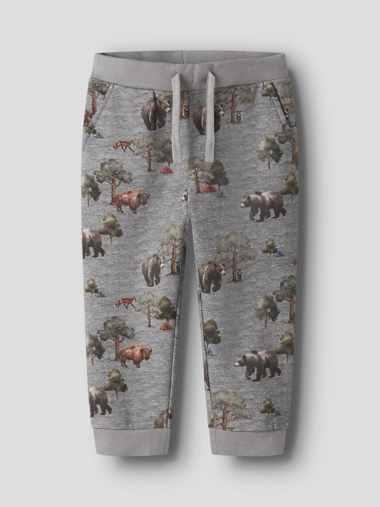 Grå mys byxa till pojke. Jogger i sweat med små djur.
NMMOLIN NREG SWEAT PANT BRU BOX
13247939