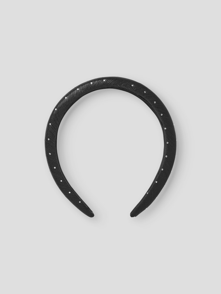Svart diadem, hårband med glitterprickar. Hår accessoar till tjej, barn och ungdom.
NKFRIGLITTER HAIRBRACE
13250371