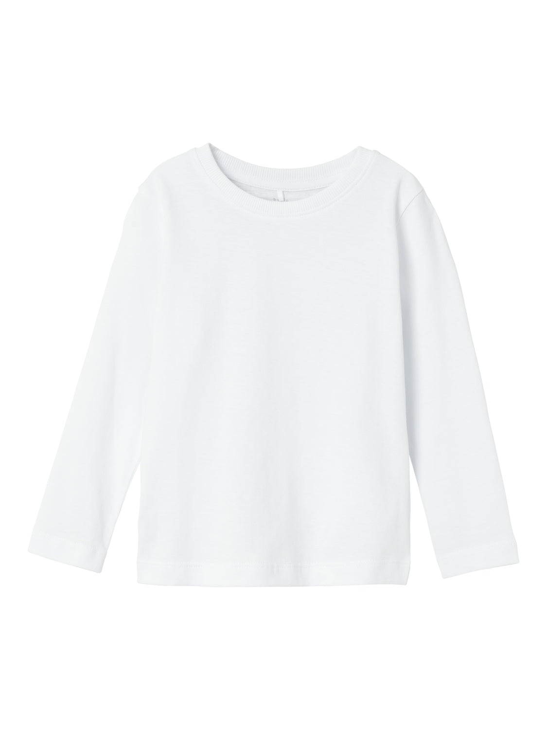 Name It Vobbo vit långärmad T-shirt barn mini unisex baströja
