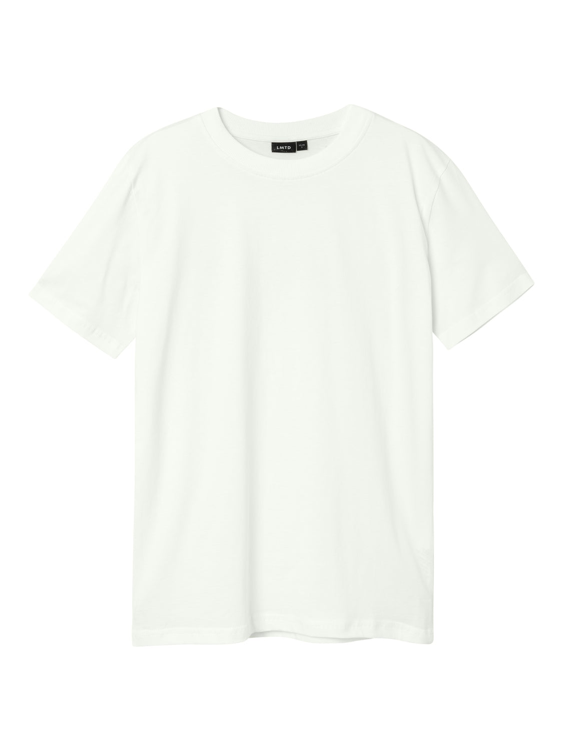 Kortärmad vit t-shirt i unisexmodell så den passar både tjejer och killar. Snygg tshirt till tjej och kille, ungdom.