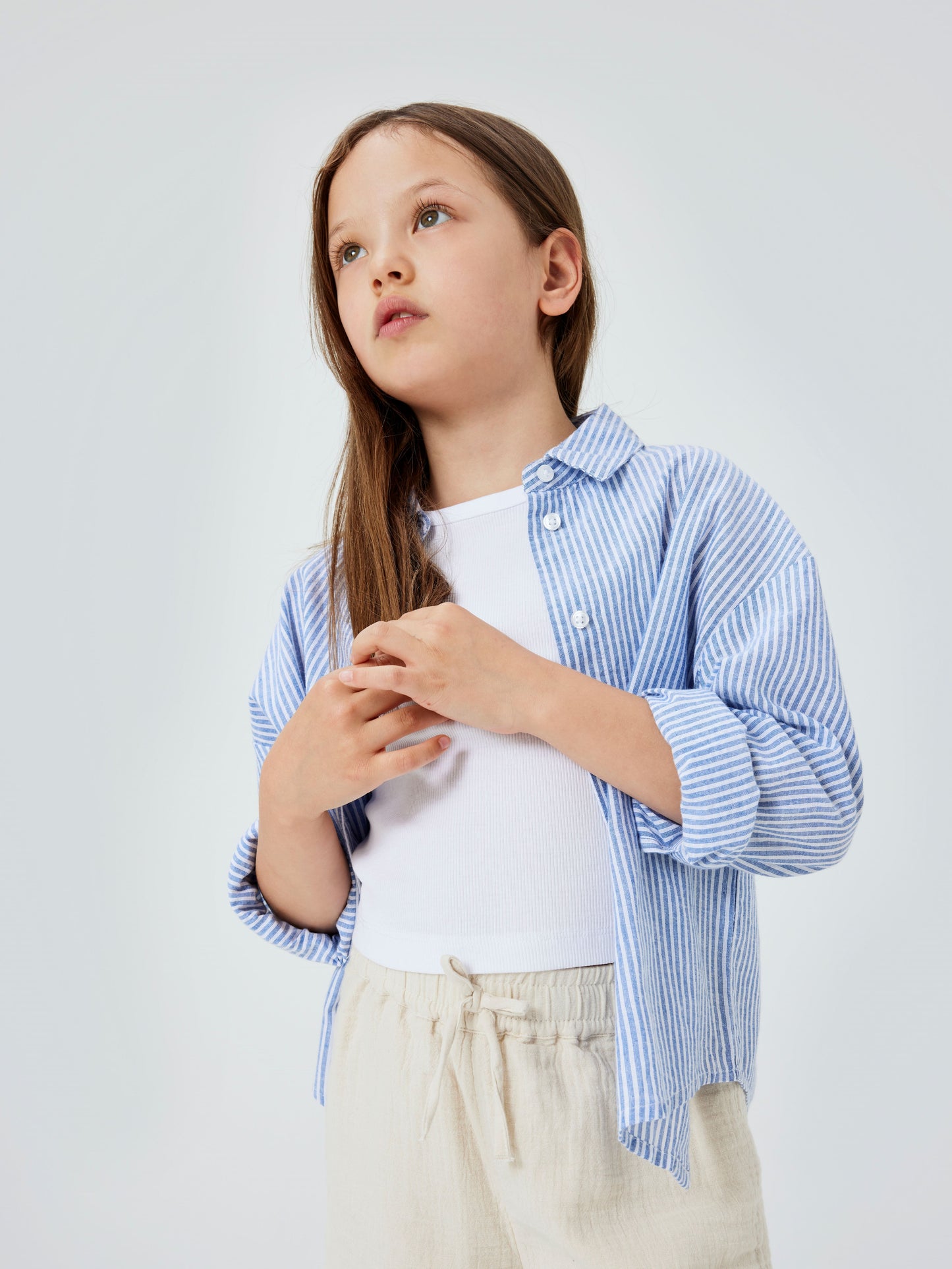 Vitt kort linne till flicka, tjej från Name it.
NKFNAKAL SL SHORT TOP NOOS
13236672