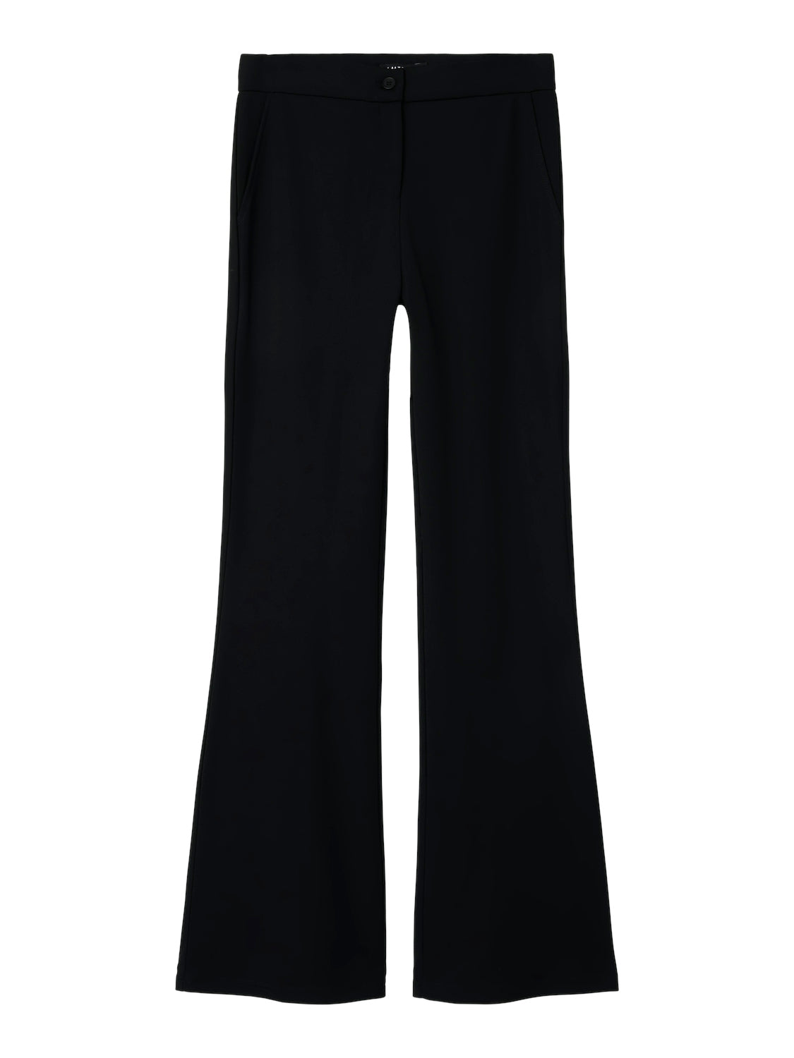 Utsvängd kostymbyxa från LMTD till ungdom tjej. Svart byxa bootcut normal midje.
NLFRETTE NW BOOTCUT PANT NOOS
13237803
