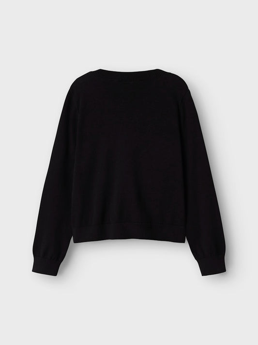 Svart bas kofta i skön mjuk kvalitet till tjej. Cardigan till flicka från Name it.
NKFVALANE LS KNIT CARD NOOS
13247090