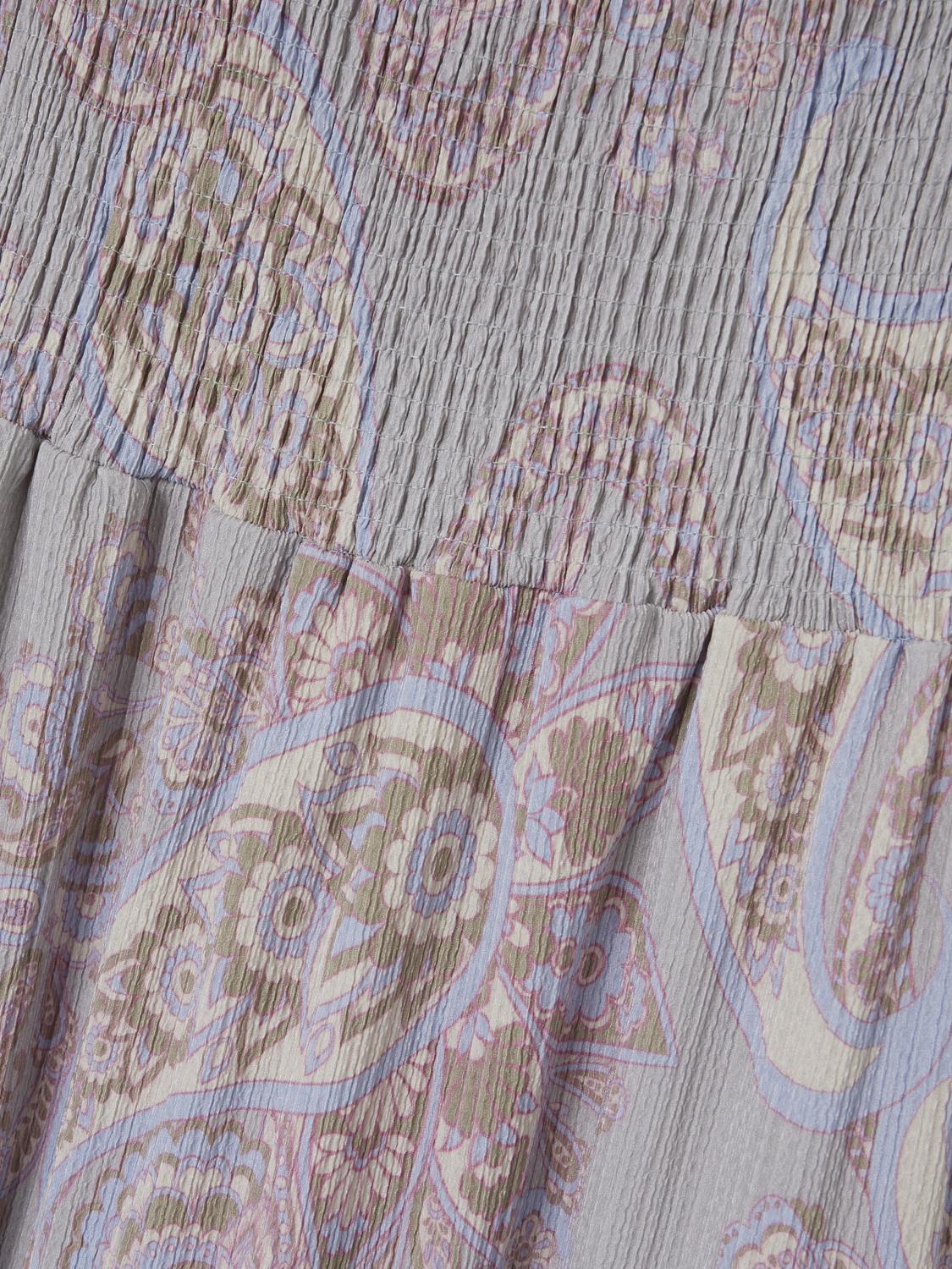 Mönstrad lång kjol