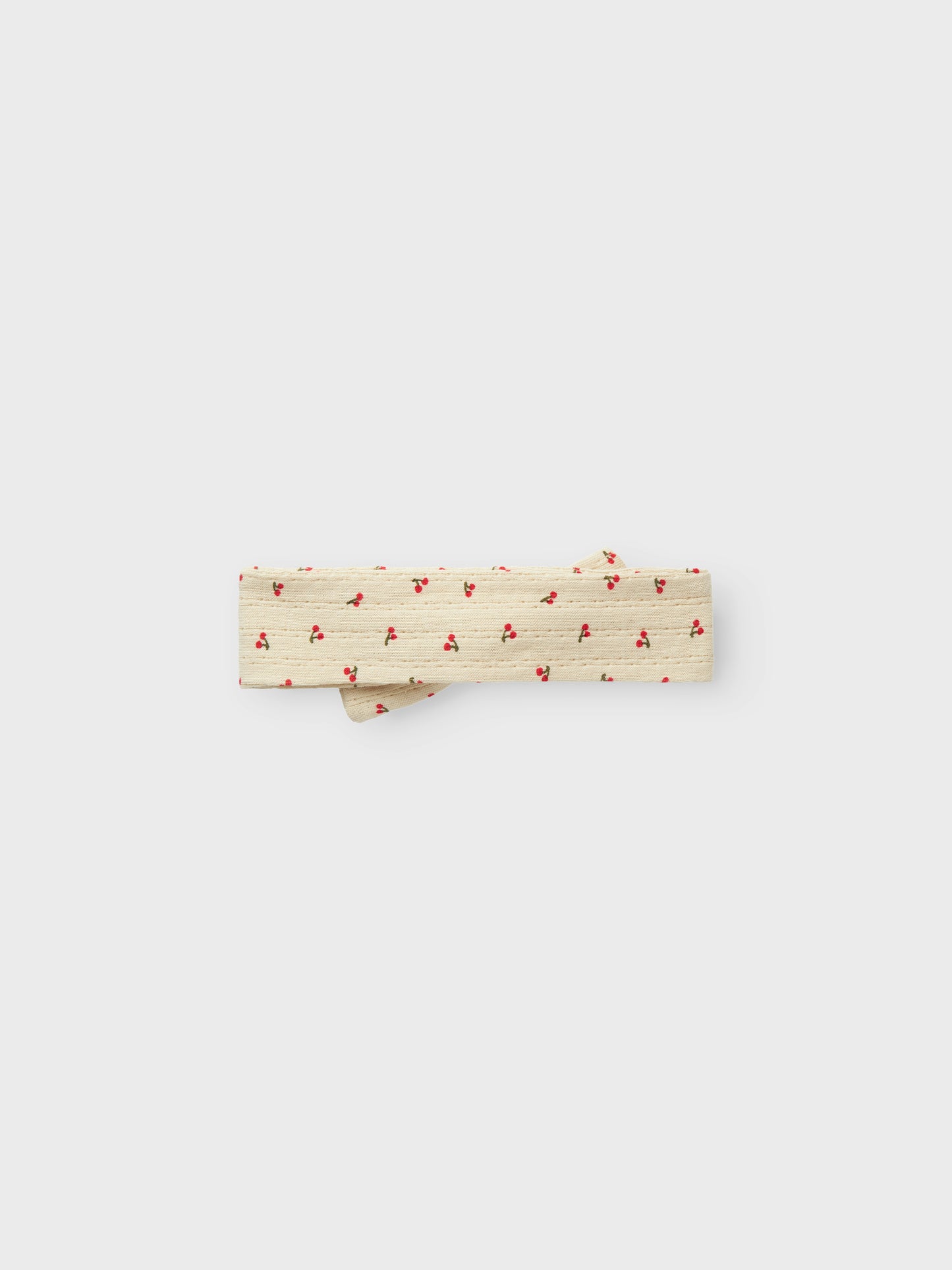 Urgulligt hårband till baby flicka. Ekologiska barnkläder till liten tjej, hårband rosett i beige med röda körsbär.
NBFBILIA HEADBAND BOX
13237793
