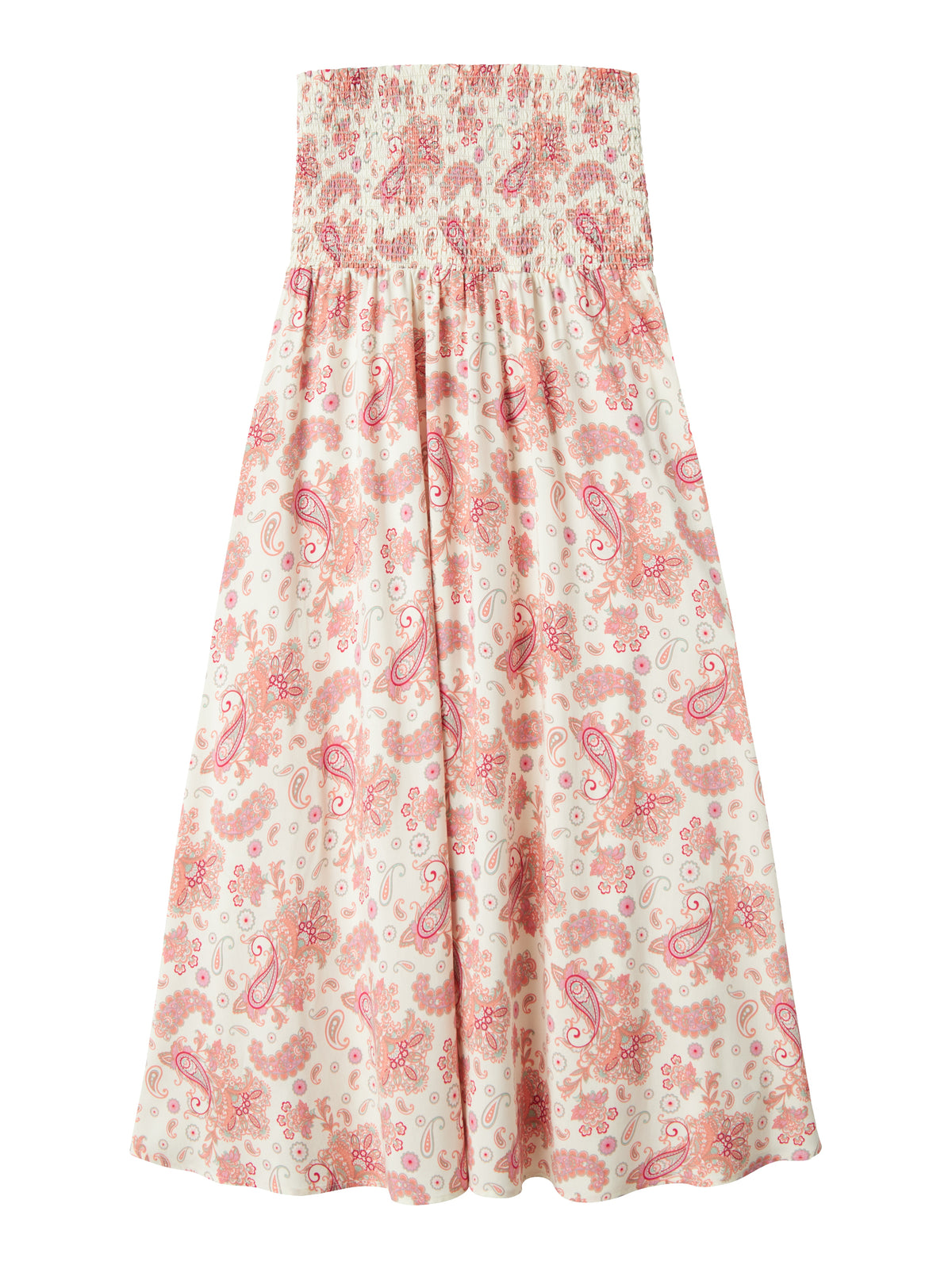 Rosa, vit blommig lång maxi kjol till tjej. Barn och ungdom kjol till flicka i skön sommar look och härlig vidd i ekovero från LMTD.
NLFSANDY MAXI SKIRT
13239326