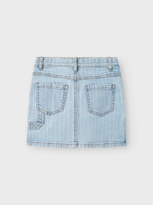 Ljus blå jeans kjol till tjej, flicka. Ungdomskläder och barn kläder från Name it.
NKFAMELIA SHORT CAR DNM SKIRT 2588-NS D
13239974