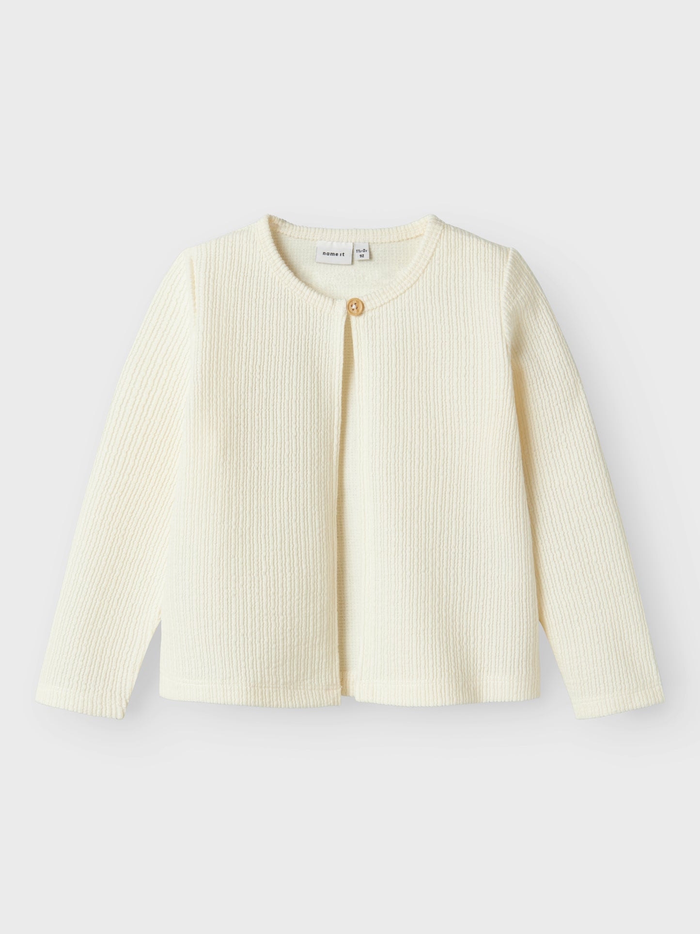 Vit kofta med en knapp till flicka. Ekologiska barnkläder från Name it, Vit cardigan
NMFFRIJO LS SHORT CARD
13241178