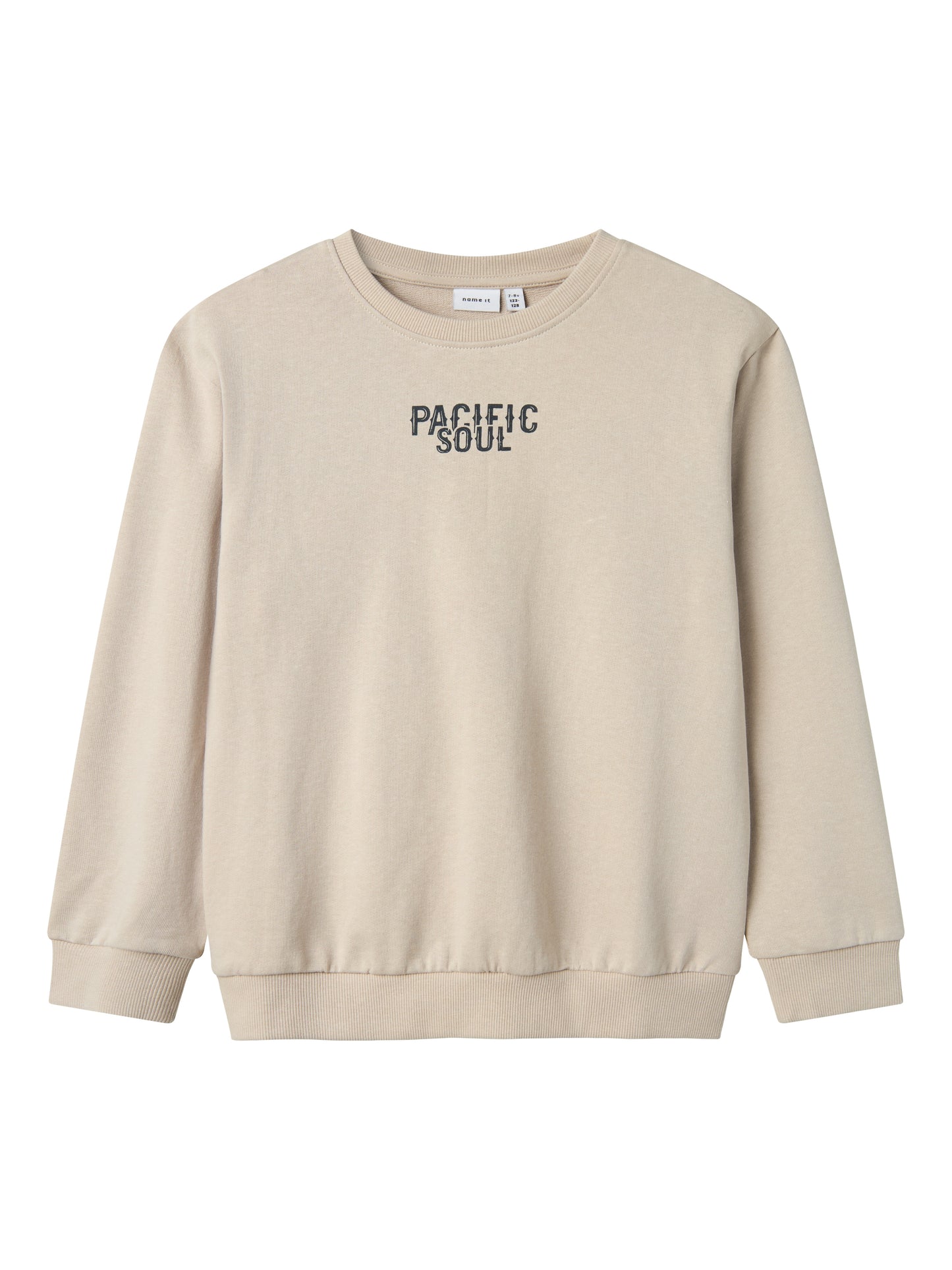 Beige crewn neck tröja med stort snyggt backprint tryck på ryggen. Sweatshirt till kille, pojke från Name it.
NKMFYLIMMO LS NREG SWEAT UNB
13241618