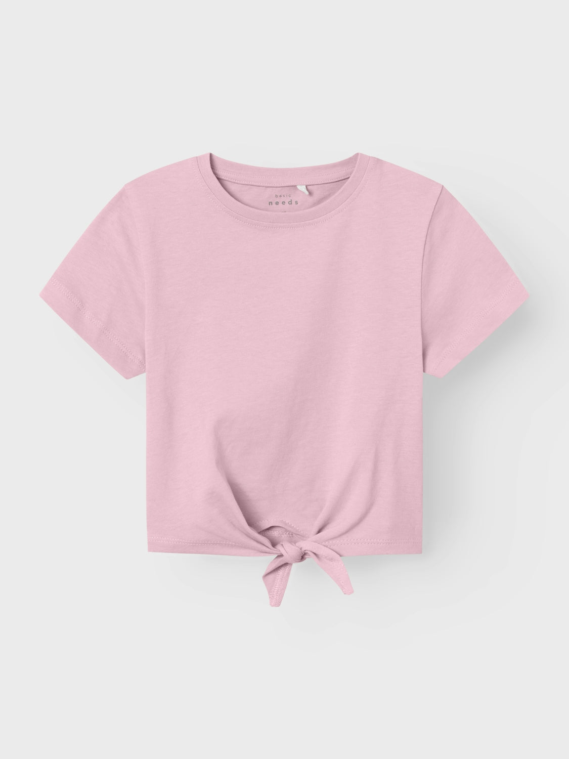 T-shirt med knut detalj