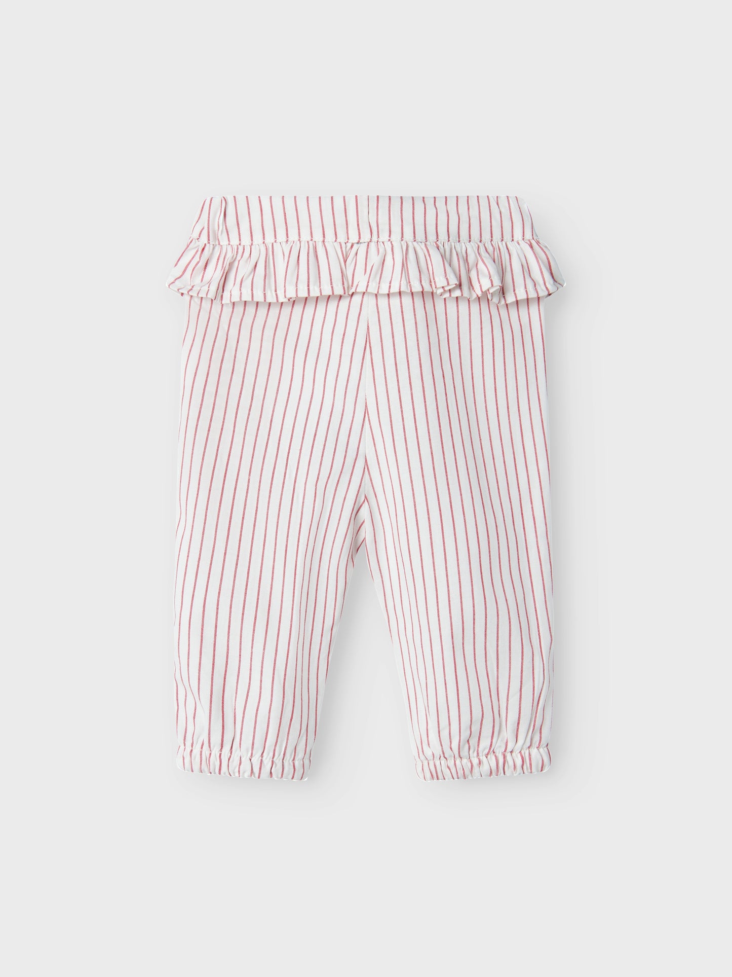Randig vit och röd baby byxa till flicka. Byxor till bebis med volang upptill. Ekologiska barn och baby kläder från Name it.
NBFFILINE PANT
13240488