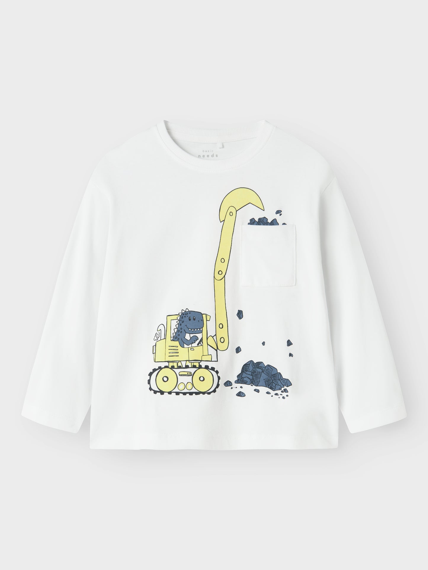 Vit långärmad tröja till liten kille. Tröja med traktor grävare till pojke från Name it.
NMMVILIAN LS RLX TOP
13238183