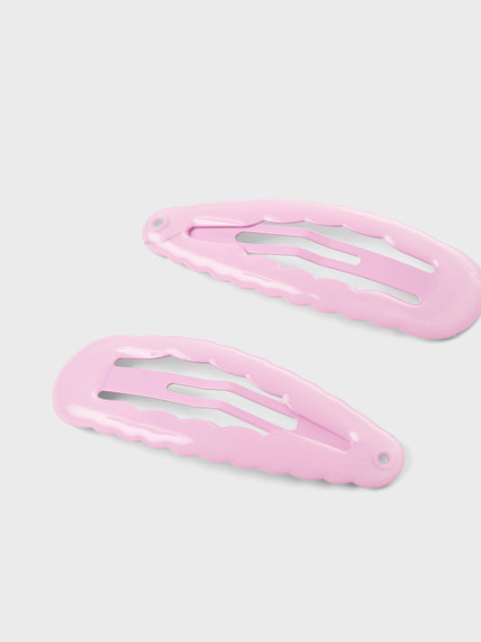 Rosa hårspännen till flicka, tjej. Barn hårspänne en söt enfärgad accessoar till ungdom.
13228604
NKFKARLA 2P HAIRCLIP