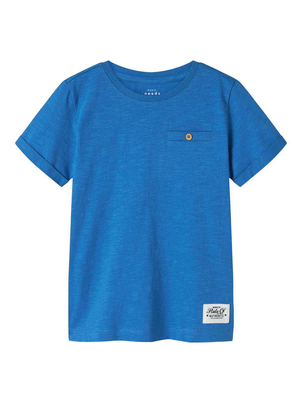 Blå enfärgad t-shirt till kille. Kortärmad tröja från Name it till pojke
NKMVINCENT SS TOP F NOOS
13201047