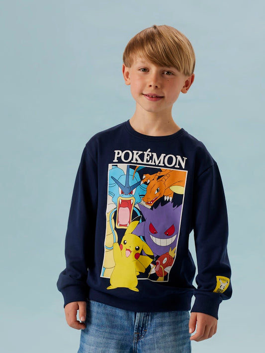 Blå Pokémon tröja till pojke. Långärmad sweatshirt tröja med Pokemon till kille.
NKMJOBI POKEMON NREG SWEAT BRU BOX SKY
13252202