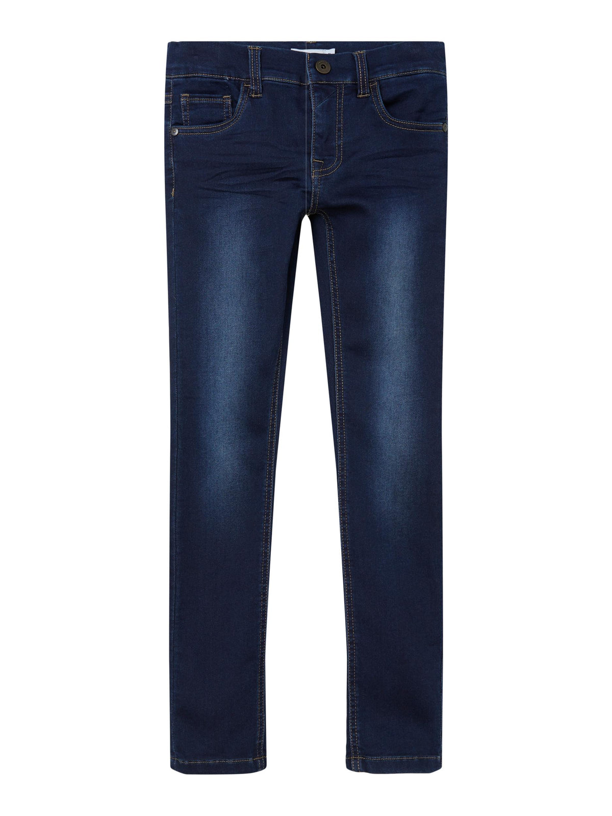 Mörk blå slim jeans till pojke. Smala jeans byxor med mycket stretch till kille.
NKMTHEO XSLIM SWE JEANS 3113-TH NOOS
13209038