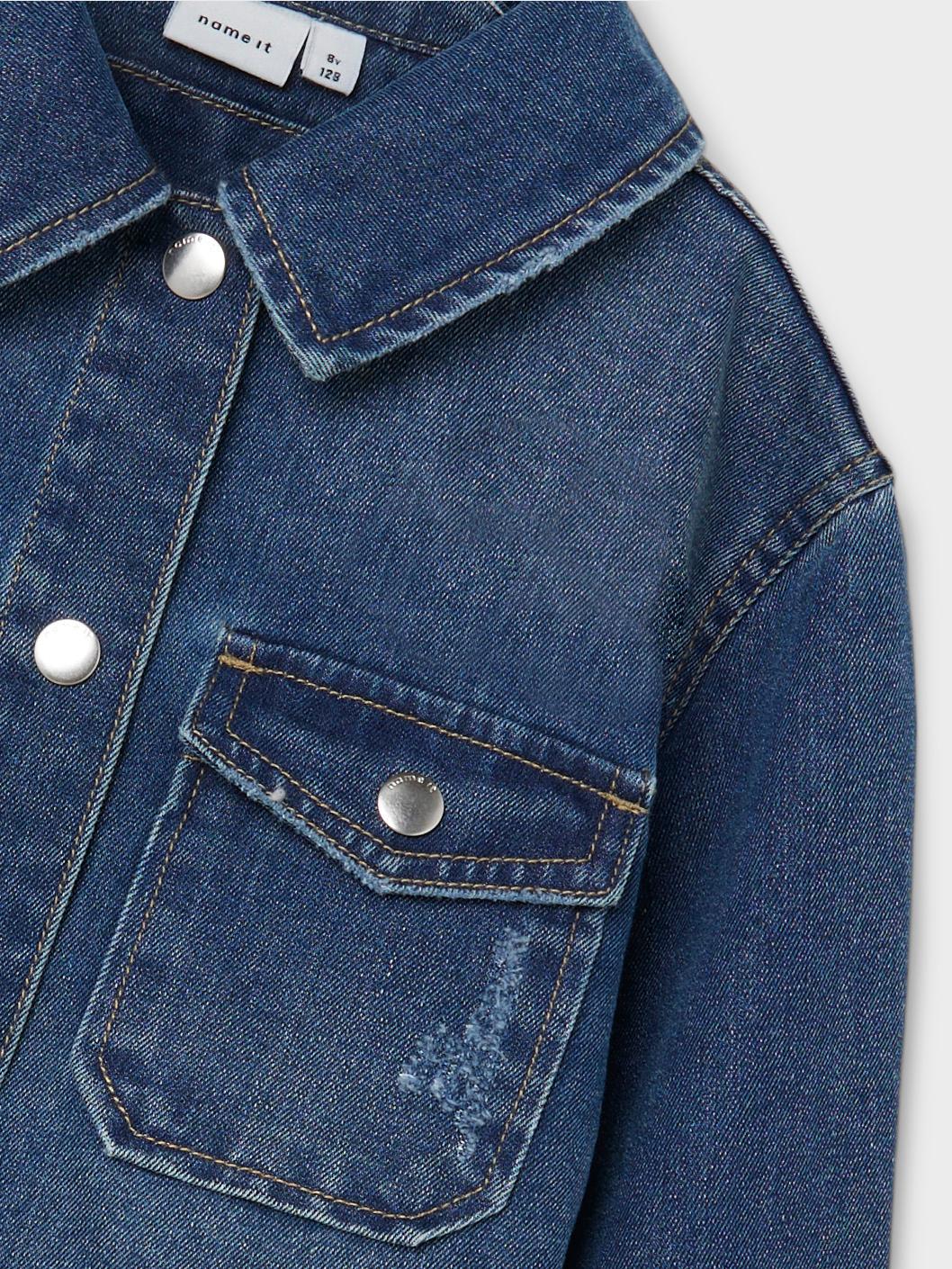 DENIM SHACKET - jeans skjorta