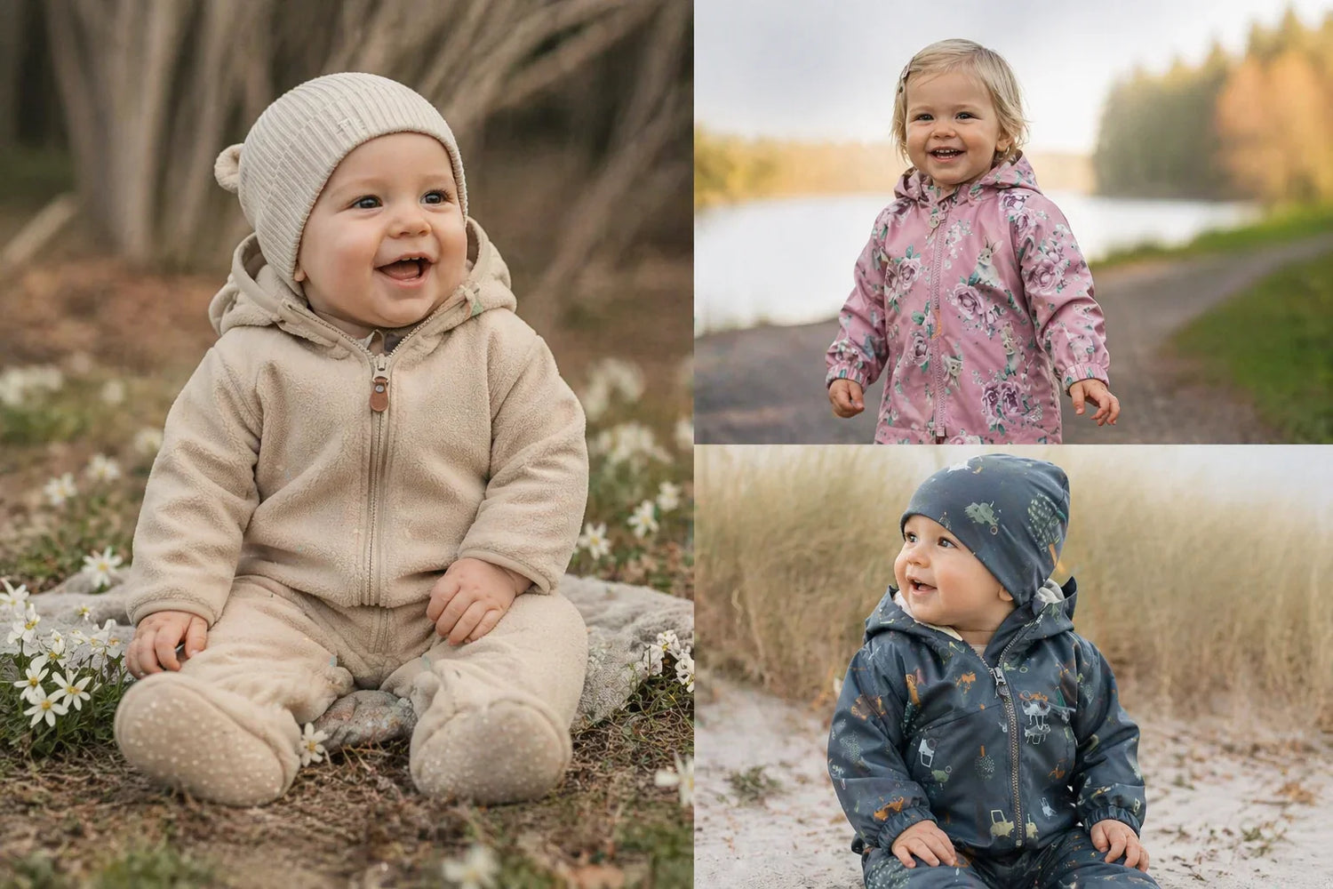 Babykläder till nyfödd pojke och flicka 0-1 år