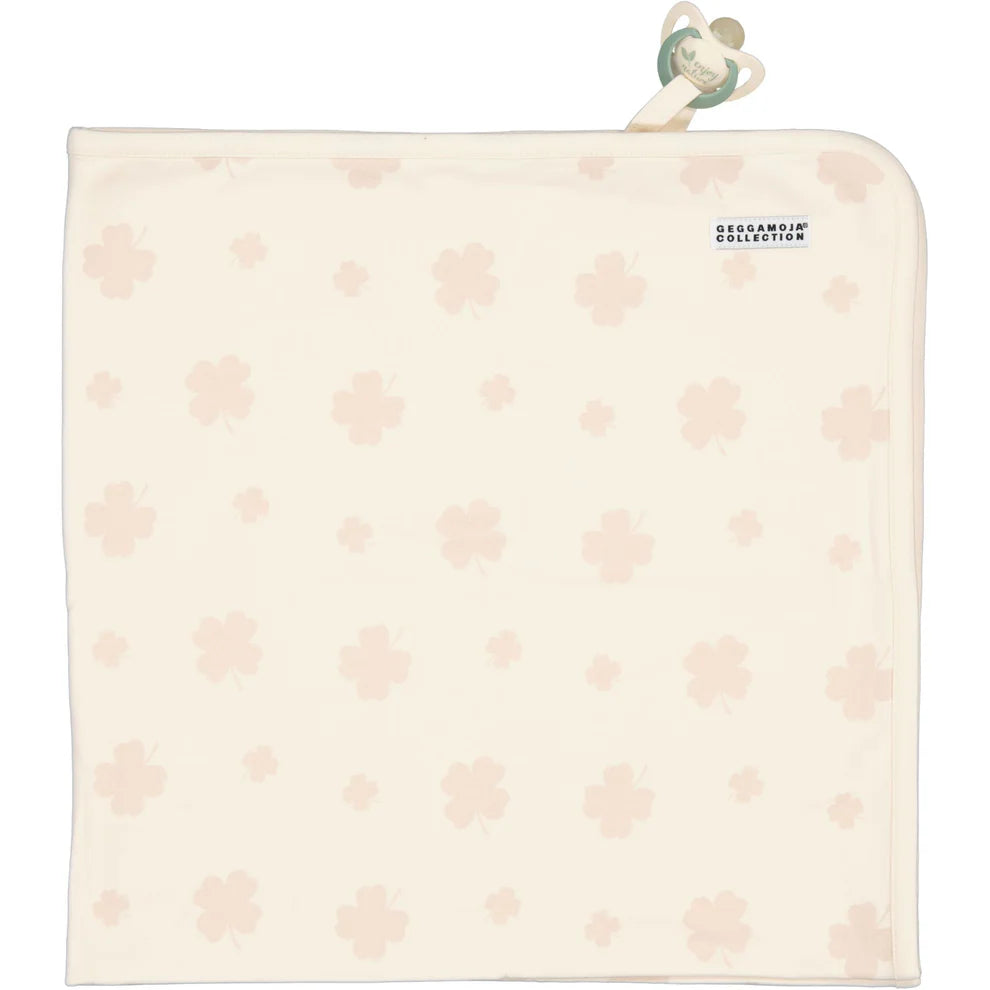 Babyfilt Bambu Klöver Beige